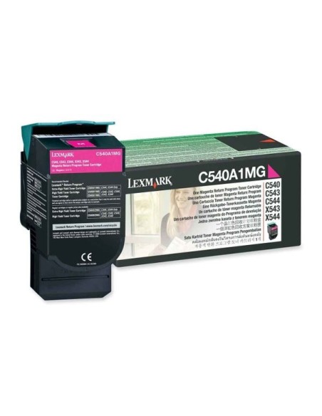 TONER LEXMARK C540A MAGENTA C540 C543 C544 X543 X544 1000 PAG