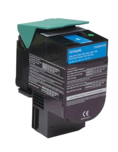 TONER LEXMARK C540A CYAN C540 C543...