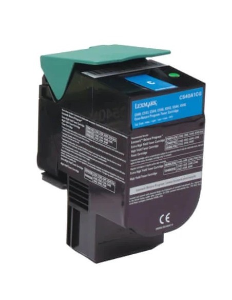 TONER LEXMARK C540A CYAN C540 C543 C544 X543 X544 1000 PAG