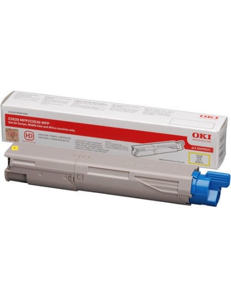 TONER OKI 43459369 YELLOW C3520 C3530 MC350 MC360 2500 PAG