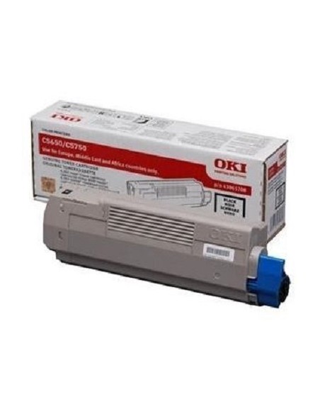 TONER OKI 43865708 BLACK C5650 C5750 8000 PAG