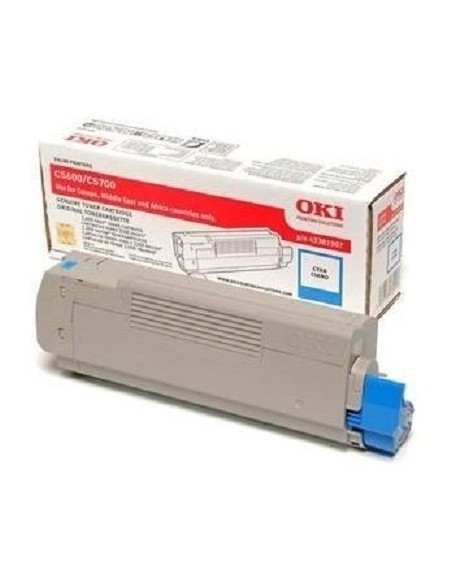 TONER OKI 43381907 CYAN C5600 2000 PAG