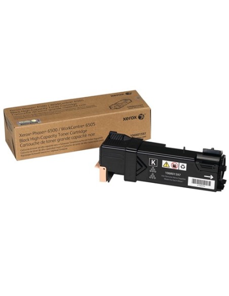 TONER XEROX 106R01597 BLACK GRAN CAPACIDAD PHASER 6500 WORKCENTRE 6505 3000 PAG