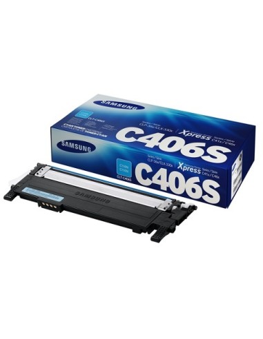 TONER SAMSUNG 406S CYAN CLP-360...