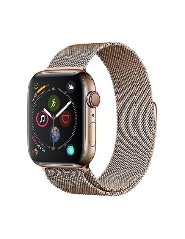 CORREA DEVIA PARA APPLE WATCH 38/40/41MM MILANESE GOLD