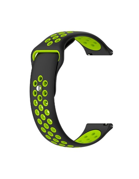 CORREA COOL UNIVERSAL 22MM GOMA BLACK/GREEN