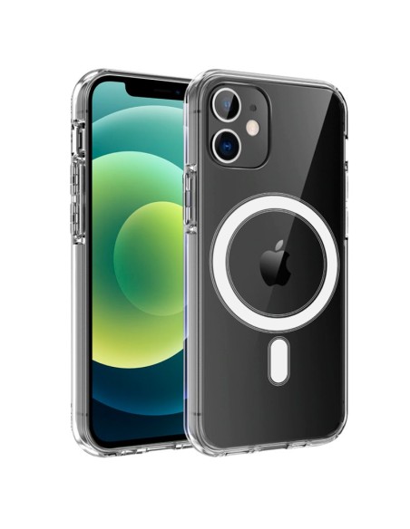 FUNDA MOVIL BACK COVER COOL MAGNETIC TRANSPARENTE IPHONE 12 / 12 PRO