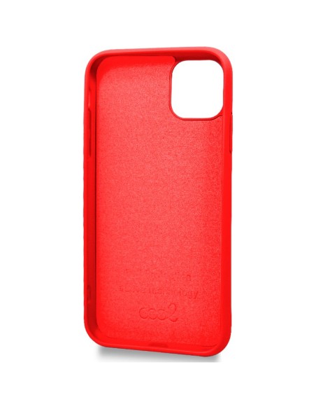 FUNDA MOVIL BACK COVER COOL SILICONA RED IPHONE 12 MINI