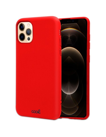 FUNDA MOVIL BACK COVER COOL SILICONA RED IPHONE 12 PRO MAX