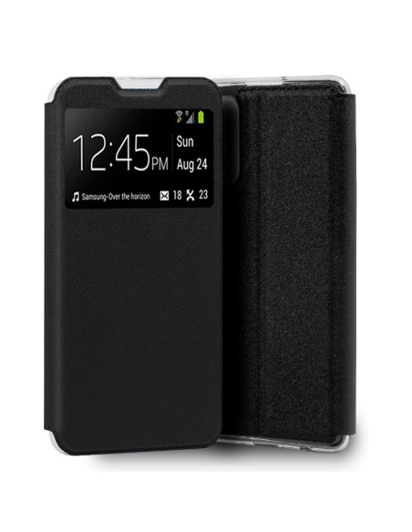 FUNDA MOVIL COOL FLIP COVER WINDOW BLACK XIAOMI REDMI NOTE 10 / NOTE 10S