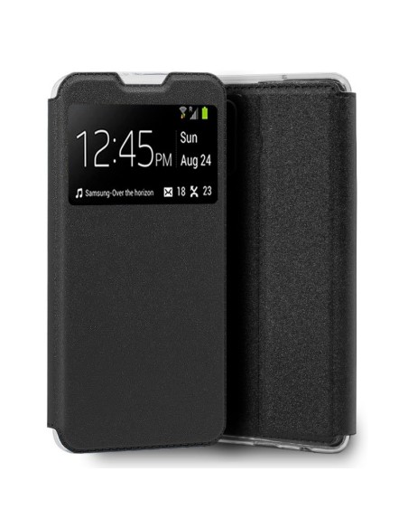 FUNDA MOVIL COOL FLIP COVER WINDOW BLACK SAMSUNG GALAXY A02S A025