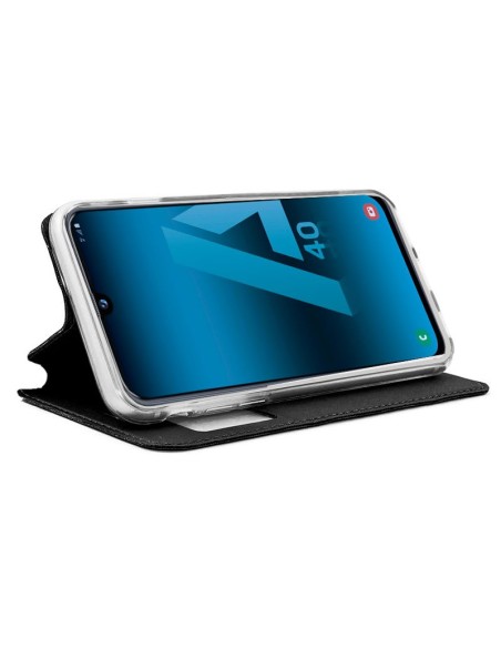FUNDA MOVIL COOL FLIP COVER WINDOW BLACK SAMSUNG GALAXY A40