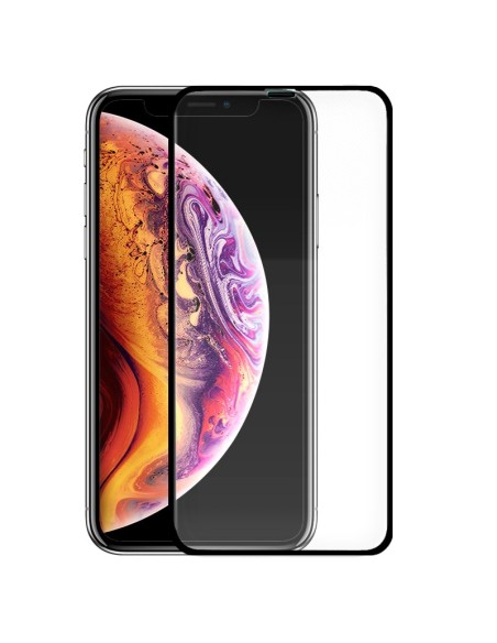 PROTECTOR COOL CRISTAL TEMPLADO 3D BLACK IPHONE 11 PRO MAX