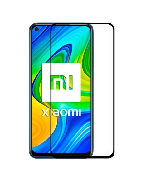 PROTECTOR COOL CRISTAL TEMPLADO 3D BLACK XIAOMI REDMI NOTE 9