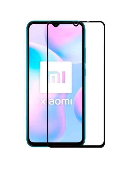 PROTECTOR COOL CRISTAL TEMPLADO 3D BLACK XIAOMI REDMI 9A