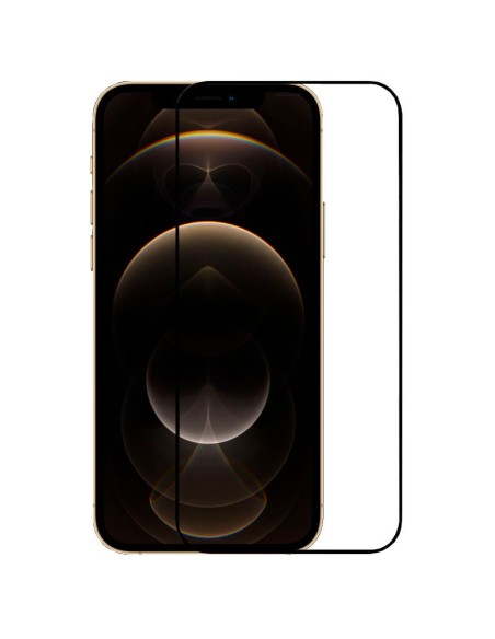 PROTECTOR COOL CRISTAL TEMPLADO 3D BLACK IPHONE 12 PRO MAX