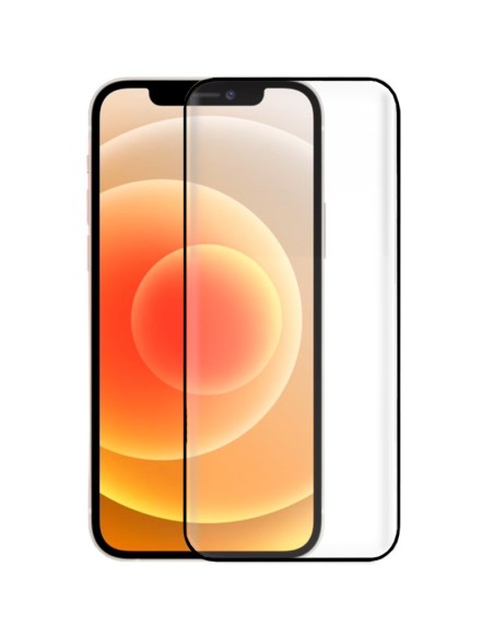 PROTECTOR COOL CRISTAL TEMPLADO 3D BLACK IPHONE 12 MINI