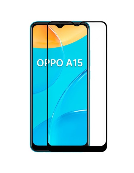 PROTECTOR COOL CRISTAL TEMPLADO 3D BLACK OPPO A15 / A15S