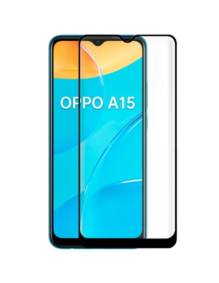 PROTECTOR COOL CRISTAL TEMPLADO 3D BLACK OPPO A15 / A15S