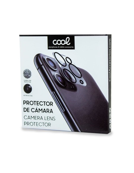 PROTECTOR CAMARA TRASERA COOL CRISTAL TEMPLADO IPHONE 11