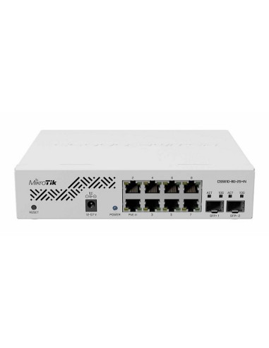 SWITCH MIKROTIK CSS610-8G-2S+IN 8XGB...