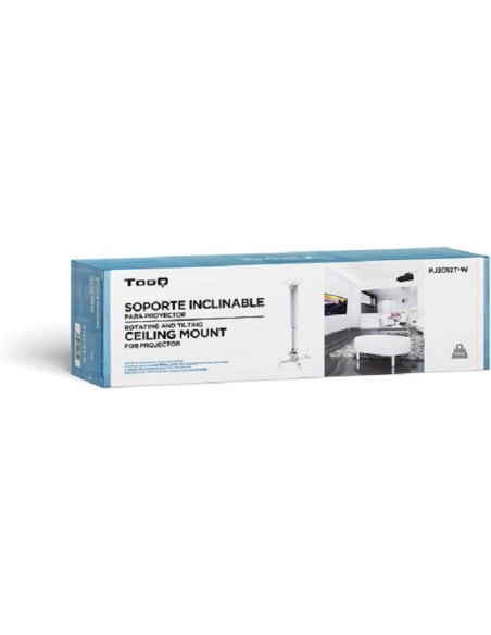 SOPORTE PROYECTOR TOOQ PJ2012T WHITE