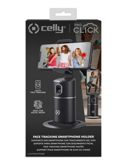 SOPORTE SMARTPHONE CELLY CLICKTRACKPROBK ACTIVO BLACK