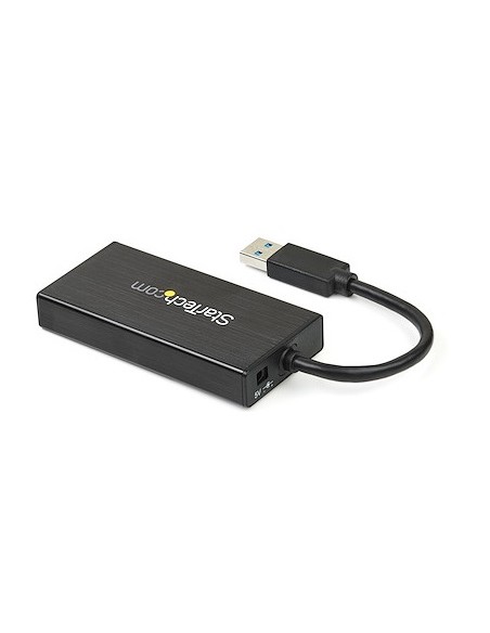 HUB STARTECH 3 PUERTOS USB 3.0 + RJ45 BLACK