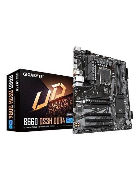 PLACA BASE GIGABYTE INTEL B660 DS2H SOCKET 1700 ATX GRAFICA DDR4 SATA6 M.2 GLAN USB 3.2 USB-C AUDIO 7.1