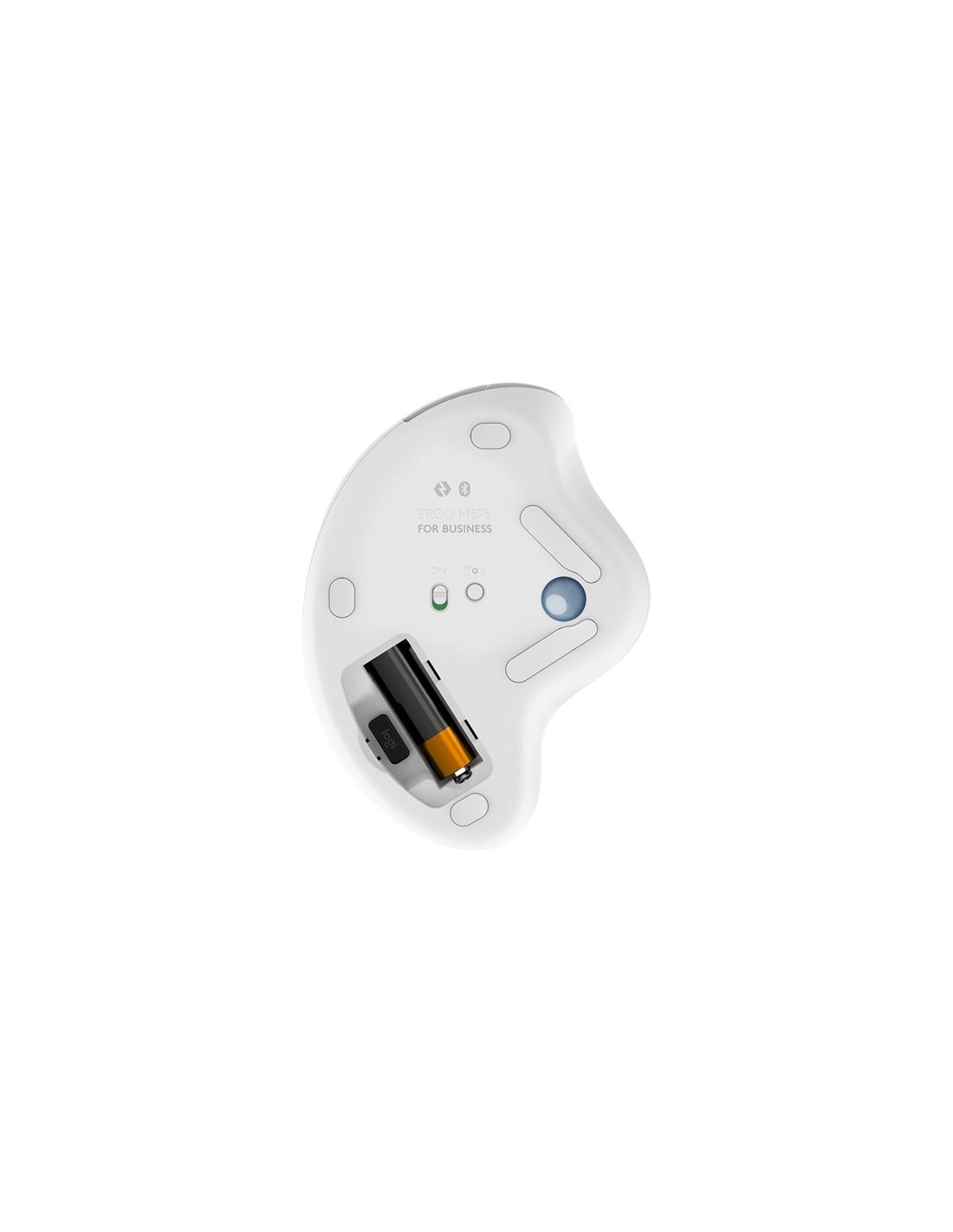 MOUSE LOGITECH TRACKBALL WIRELESS ERGO M575 WHITE