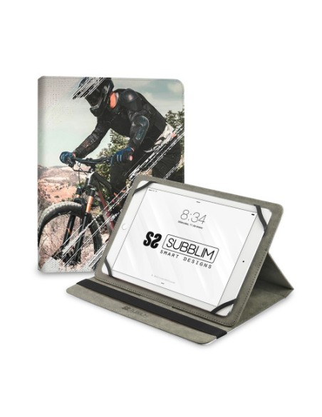 FUNDA TABLET SUBBLIM TRENDY CASE 11 BIKERS