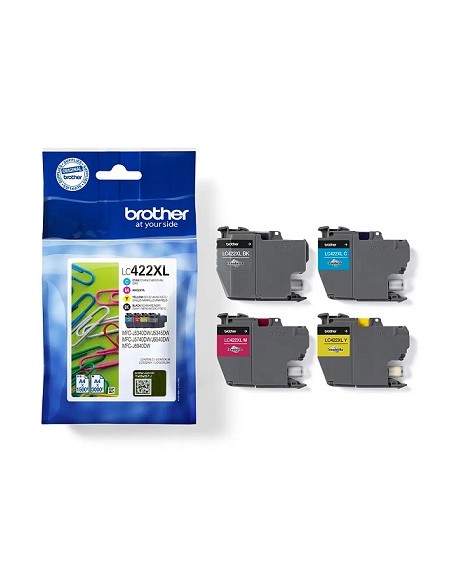 CARTUCHO BROTHER LC422XL MULTIPACK MFC J5340DW J5740DW J6540DW J6940DW