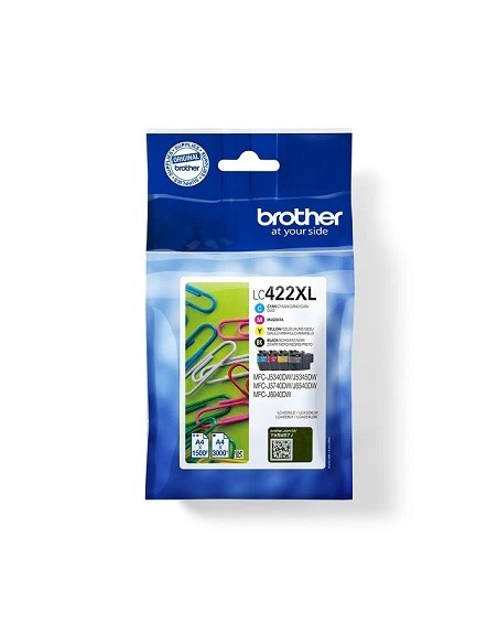 CARTUCHO BROTHER LC422XL MULTIPACK MFC J5340DW J5740DW J6540DW J6940DW