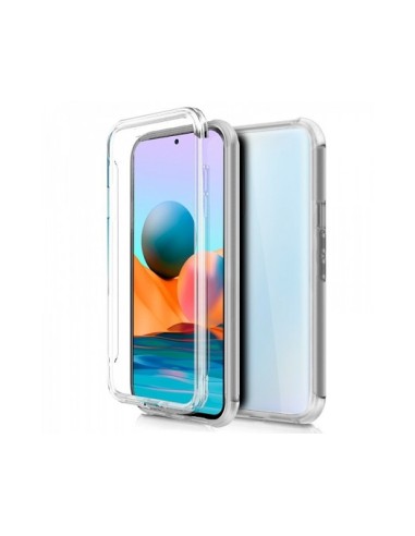 FUNDA MOVIL BACK + FRONT COVER COOL SILICONA 3D TRANSPARENTE XIAOMI REDMI NOTE 10 PRO