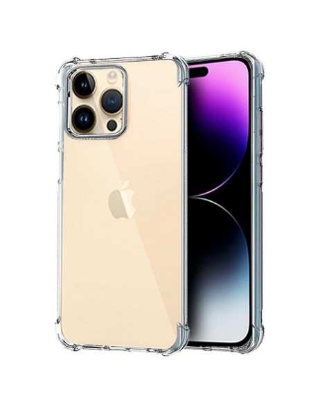 FUNDA MOVIL BACK COVER COOL ANTISHOCK TRANSPARENTE IPHONE 14 PRO MAX