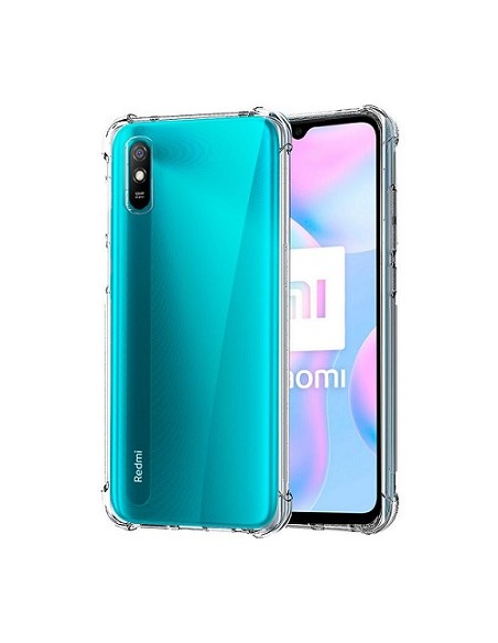 FUNDA MOVIL BACK COVER COOL ANTISHOCK TRANSPARENTE XIAOMI REDMI 9A / 9AT