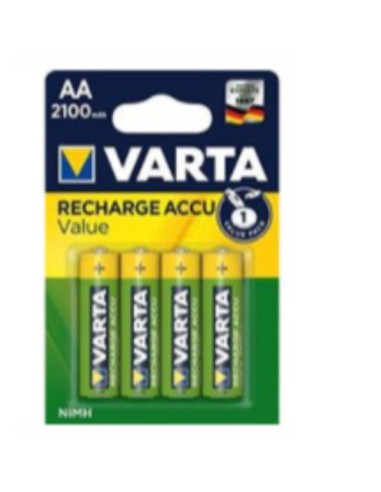 PILA RECARGABLE VARTA TIPO AA 2100MAH...