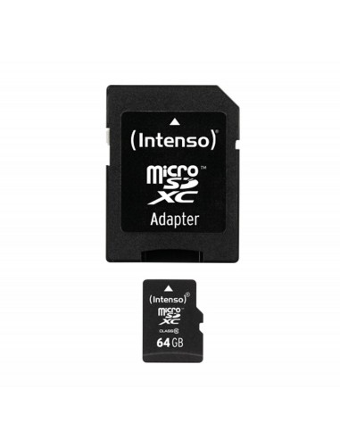 MEMORIA MICRO SD 64GB INTENSO CLASS...