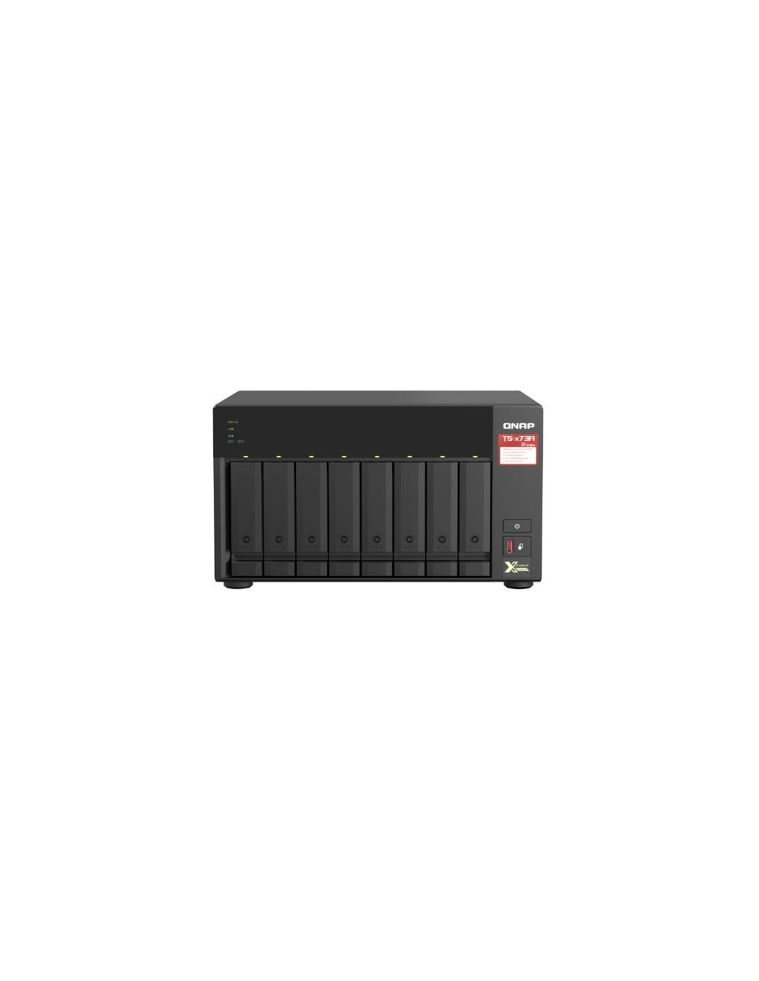 Serveur NAS QNAP TS-873A-8G - 8 Baies 3.5", 2.5GbE, 2 Slots NVMe (neuf)