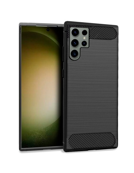 FUNDA MOVIL BACK COVER COOL CARBON BLACK SAMSUNG GALAXY S23 ULTRA S918