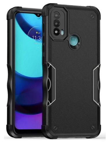 FUNDA MOVIL BACK COVER HT ARMOR RUGGED BLACK MOTOROLA E20 / E30 / E40