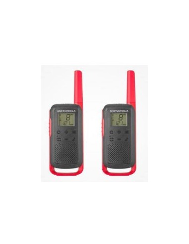WALKIE MOTOROLA TWIN TALKRE T62 RED...