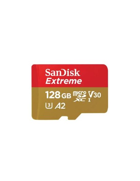 MEMORIA MICRO SD 128GB SANDISK EXTREME V30 190MB/S