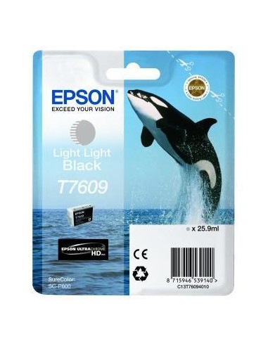 CARTUCHO EPSON T7609 LIGHT GREY SC-P600