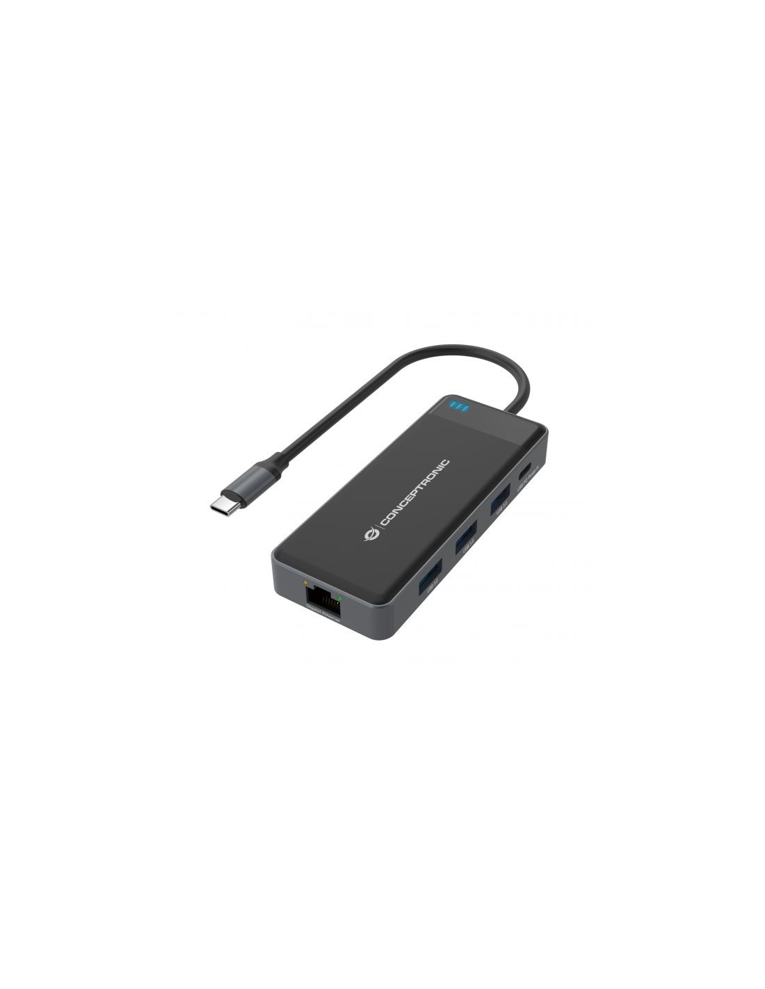 Adaptador Conceptronic Usb-c 3x Usb 3.0 Y Red Giga con Ofertas en