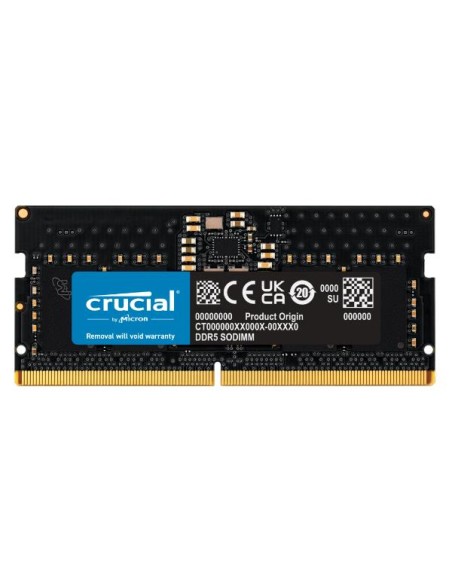 MODULO DDR5 32GB BUS 4800 CRUCIAL CL40 SODIMM