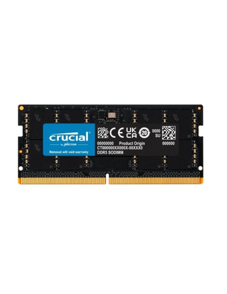 MODULO DDR5 32GB BUS 4800 CRUCIAL CL40 SODIMM