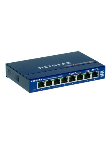 SWITCH NETGEAR GS108GE 10/100/1000 8...