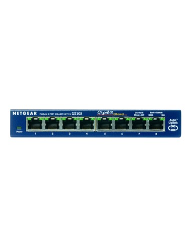 SWITCH NETGEAR GS108GE 10/100/1000 8...