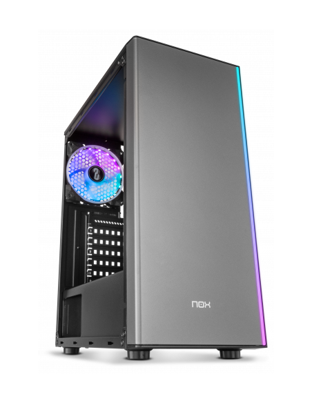CAJA MEDIATORRE ATX NOX INFINITY OMEGA ARGB USB 3.0 GREY